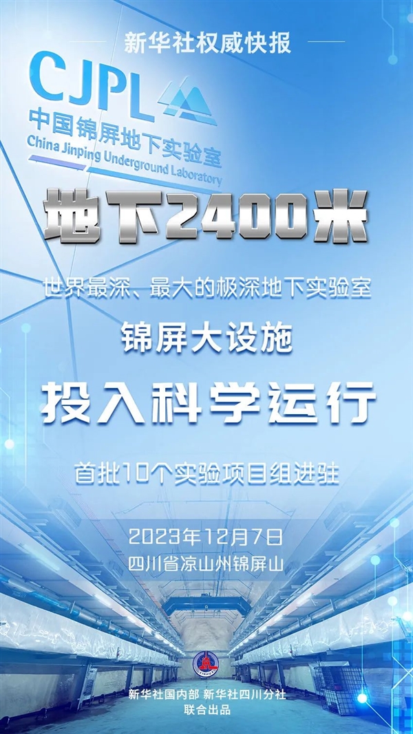2400米！中國人挖出地下800層樓深的實驗室：世界最深