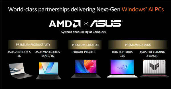 世界最強(qiáng)NPU！AMD銳龍AI 300系列發(fā)布：AI PC煥然一新